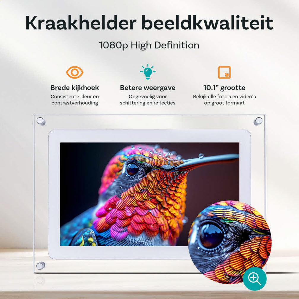 Frameo Digitale Fotolijst Met App En Wifi